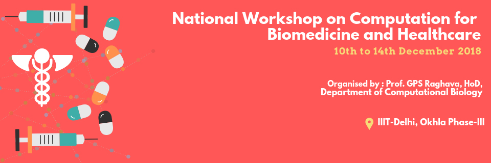 National Workshop on Computation for Biomedicine and Healthcare